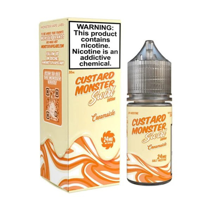 Picture of CUSTARD MONSTER SWIRL EDITION 6MG 100ML - CREAMSICLE