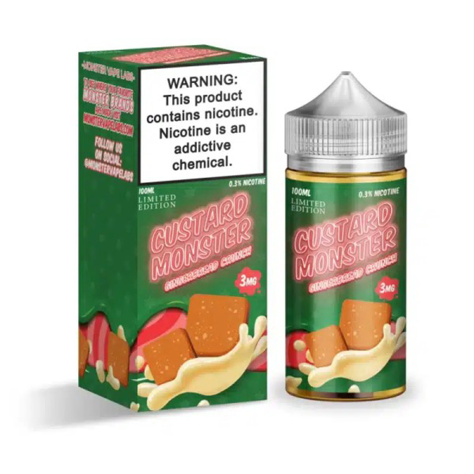 Picture of CUSTARD MONSTER 6MG 100ML - GINGERBREAD CRUNCH