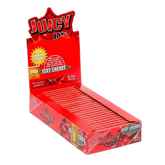 Picture of JUICY JAY ROLLING PAPER 1 1/4 - VERY CHERRY