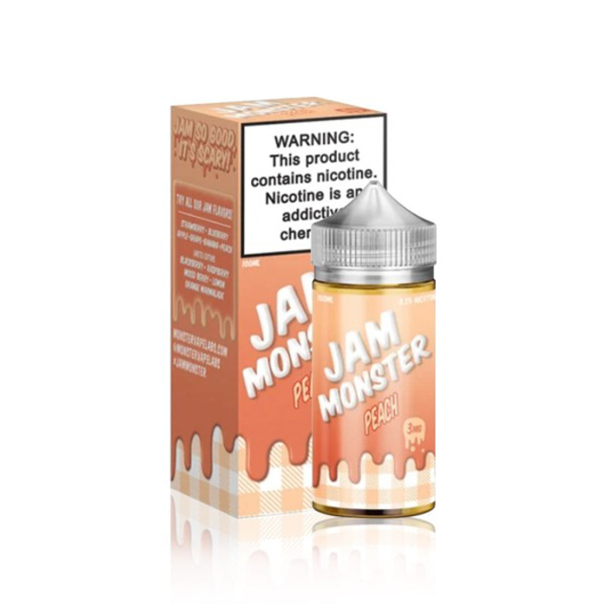 Picture of JAM MONSTER 100ML 6MG - PEACH