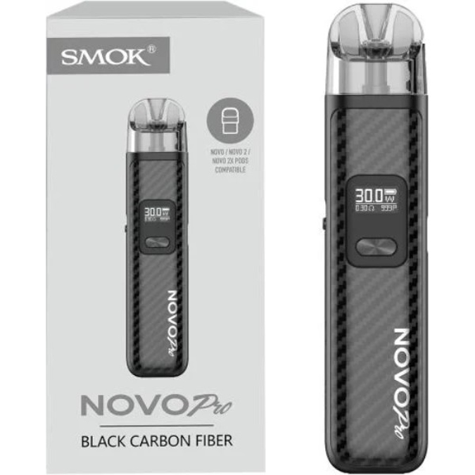 Picture of SMOK NOVO PRO KIT - BLACK CARBON FIBER