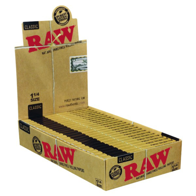 Picture of RAW CLASSIC 1 1/4 SIZE PAPER LIMITED EDITION 24CT BOX