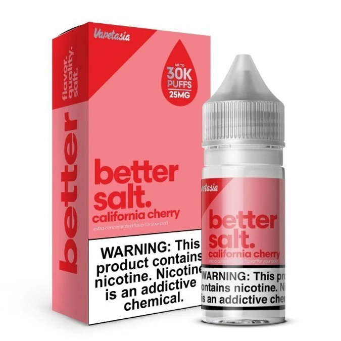 Picture of VAPETAISA BETTER SALT 50MG - CALIFORNIA CHERRY