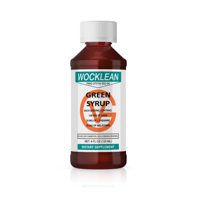 Picture of WOCKLEAN GREEN SYRUP 4 OZ