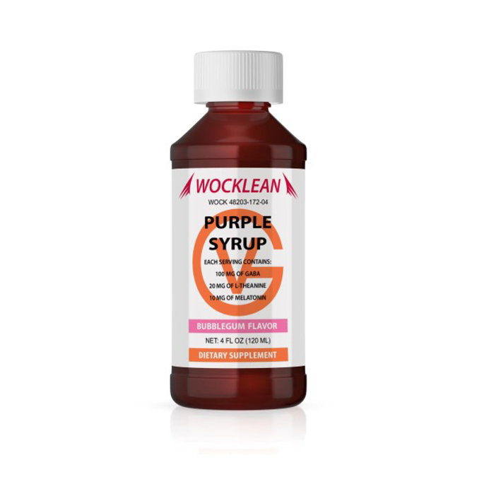 Picture of WOCKLEAN PURPLE SYRUP BUBBLEGUM 4 OZ