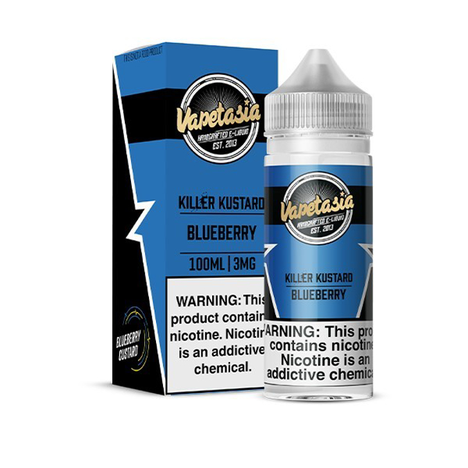 Picture of VAPETASIA 3MG 100ML - BLUEBERRY