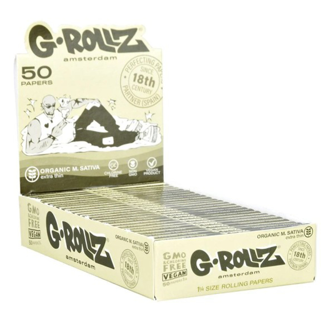Picture of G ROLLZ MEDICAGO SATIVA EXTRA THIN 114 PAPER 50 CT
