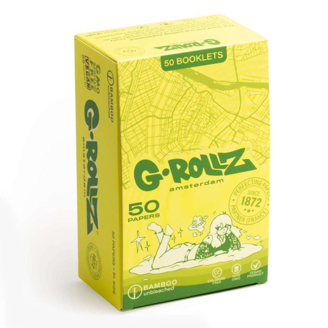 Picture of G ROLLZ BAMBOO UNBLEACHED 50 KS PAPERS 50 CT