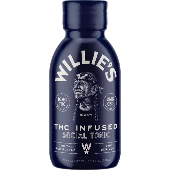 Picture of WILLIES REMEDY THC 10MG SHOTS 12CT - SOCIAL TONIC
