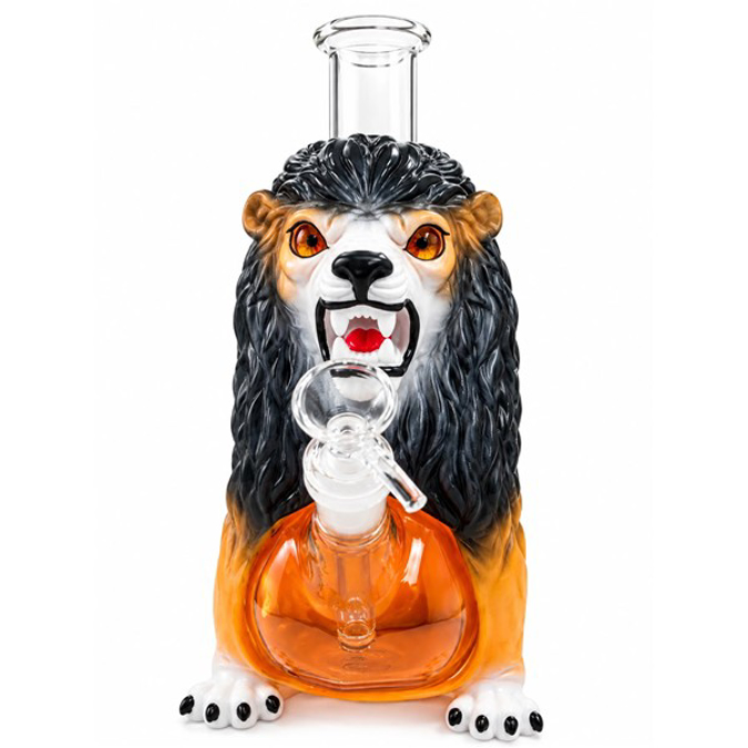 Picture of WATER PIPE 9'' PVC LION
