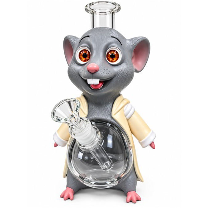 Picture of WATER PIPE WHITE CLOTHED MALE MOUSE