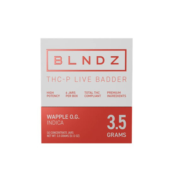 Picture of BLNDZ THCP LIVE BADDER 3.5G - WAPPLE OG (INDICA)