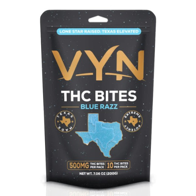 Picture of VYN THC GUMMIES 500MG 10CT - BLUE RAZZ