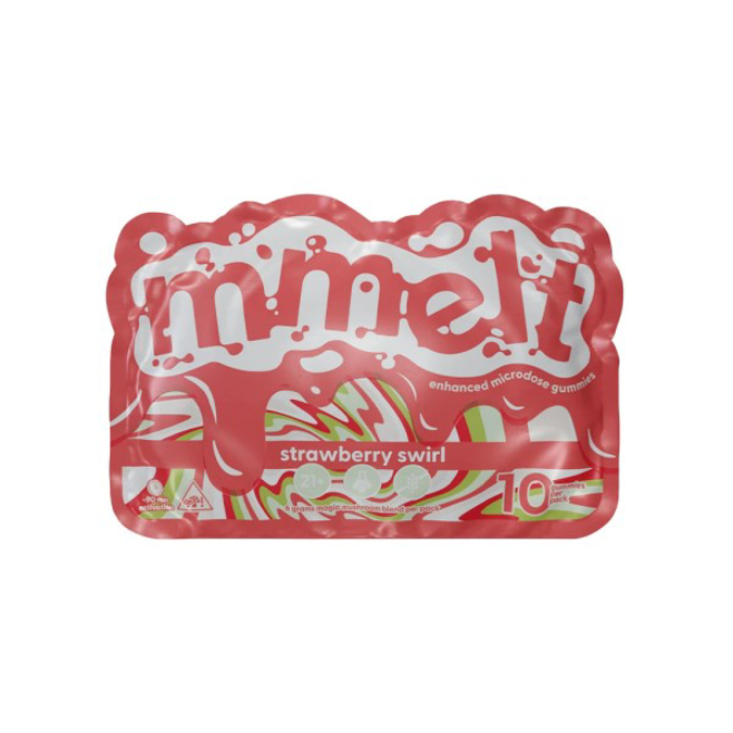 Picture of MMELT 6G MUSHROOM GUMMIES 6CT - STRAWBERRY SWIRIL