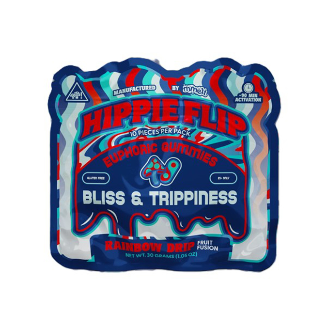 Picture of HIPPIE FLIP EUPHORIC GUMMIES 6G 6CT - RAINBOW DROP