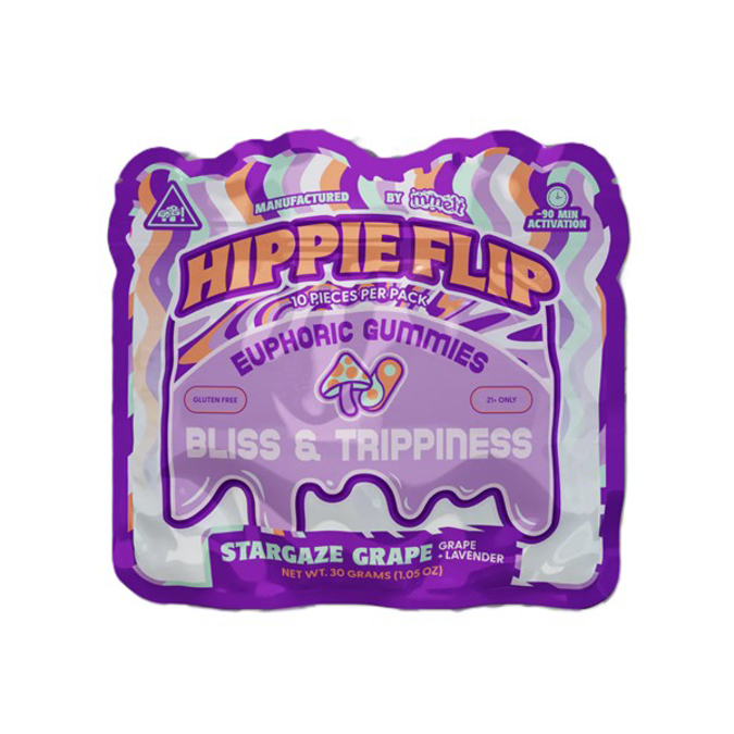 Picture of HIPPIE FLIP EUPHORIC GUMMIES 6G 6CT - STARGAZE GRAPE