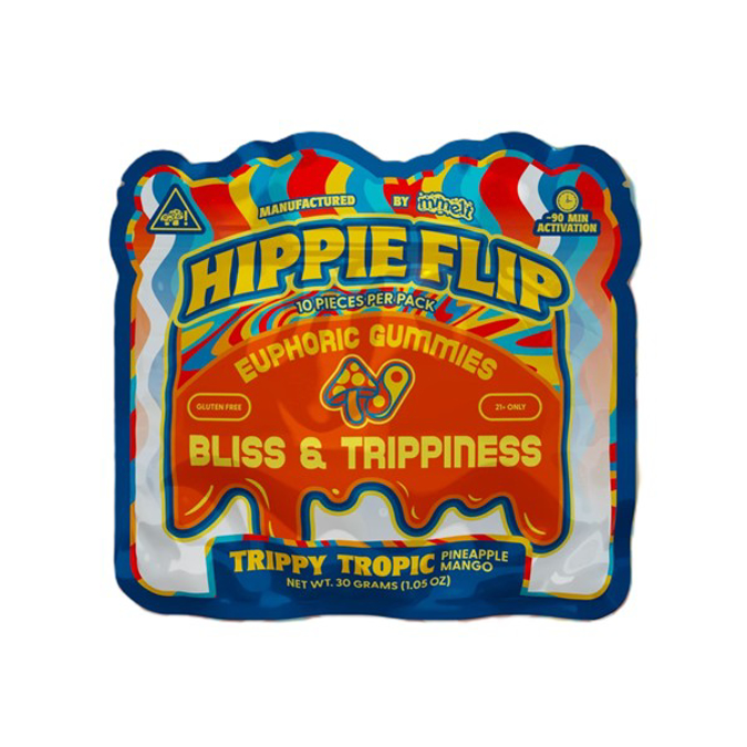 Picture of HIPPIE FLIP EUPHORIC GUMMIES 6G 6CT - TRIPPY TROPIC