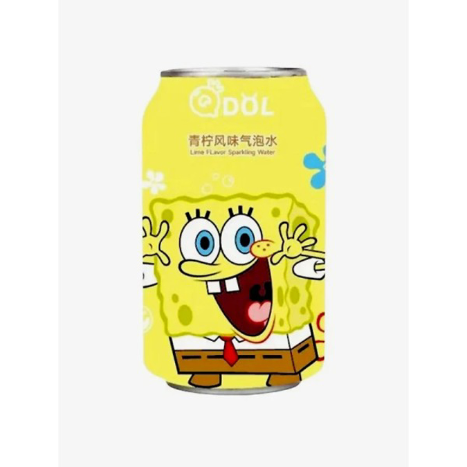 Picture of QDOL POKEMON SPARKLING WATER LIME SPONGEBOB