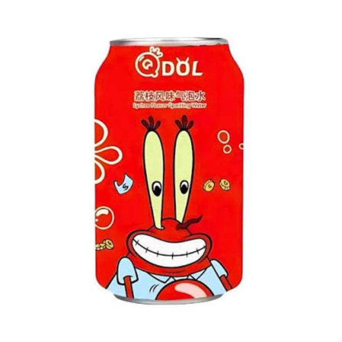 Picture of QDOL POKEMON SPARKLING WATER LYCHEE MR.KRABS