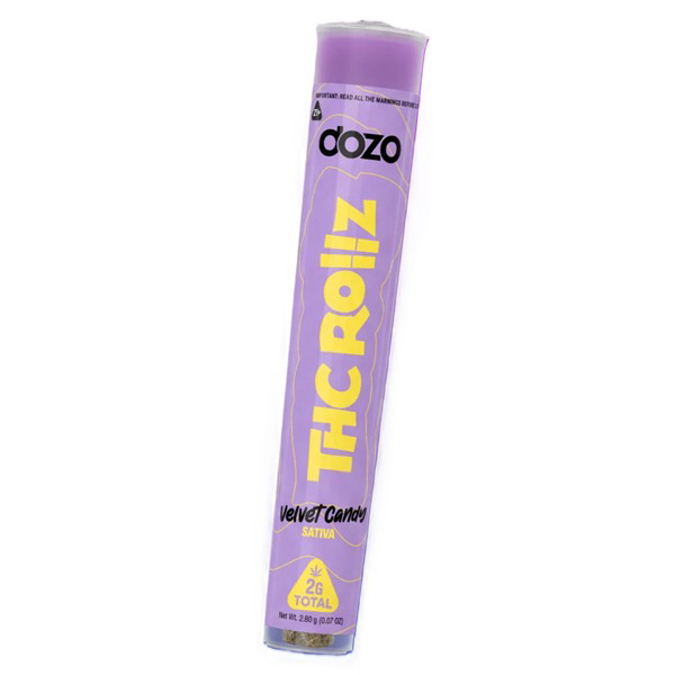 Picture of DOZO THC 2G PRE ROLLS 20CT - VELVET CANDY (SATIVA)
