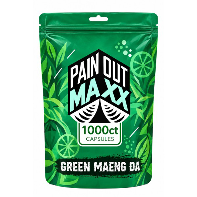 Picture of PAIN OUT MAXX 1000CT CAP - GREEN MAENGA DA