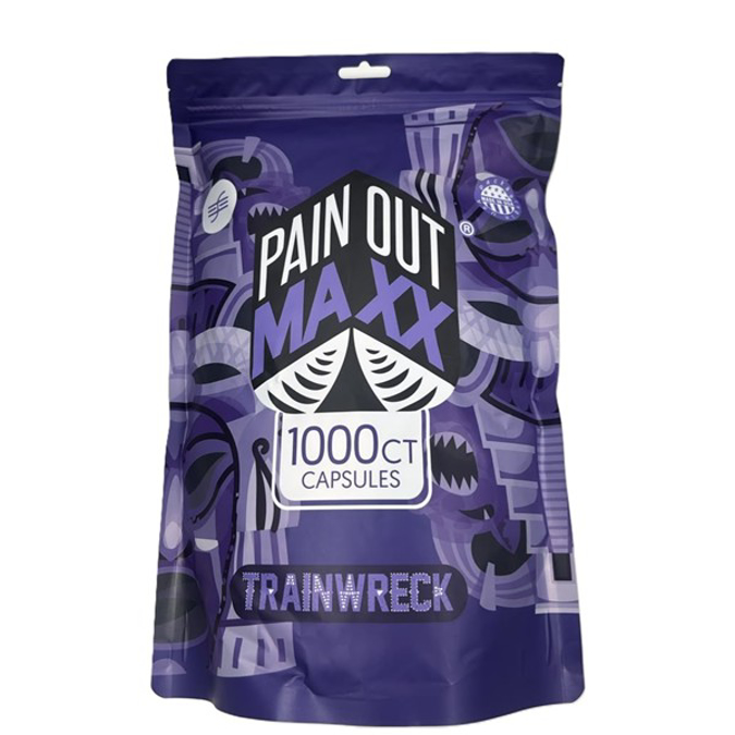 Picture of PAIN OUT MAXX 1000CT CAP - TRAIN WRECK