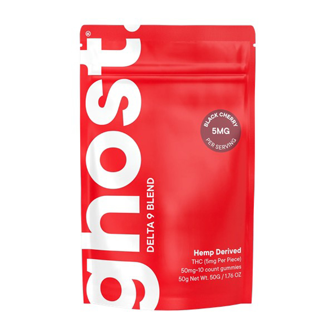 Picture of GHOST CBD D9 GUMMY 5MG 5CT - BLACK CHERRY