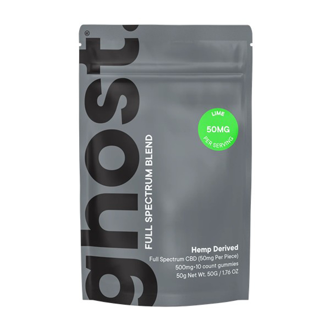 Picture of GHOST CBD FULL SPECTRUM GUMMY 50MG 5CT - LIME
