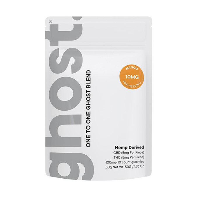 Picture of GHOST CBD GUMMY 10MG 5CT - MANGO