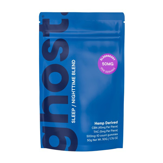 Picture of GHOST CBD SLEEP GUMMY 50MG 5CT - ELDERBERRY