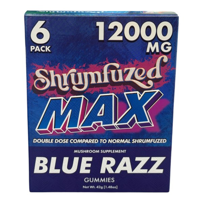 Picture of SHRUMFUZED MAX GUMMIES 2000MG 5CT - BLUE RAZZ