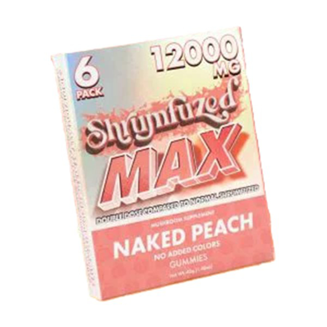 Picture of SHRUMFUZED MAX GUMMIES 2000MG 5CT - NAKED PEACH