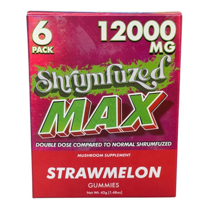 Picture of SHRUMFUZED MAX GUMMIES 2000MG 5CT - STRAWMELON
