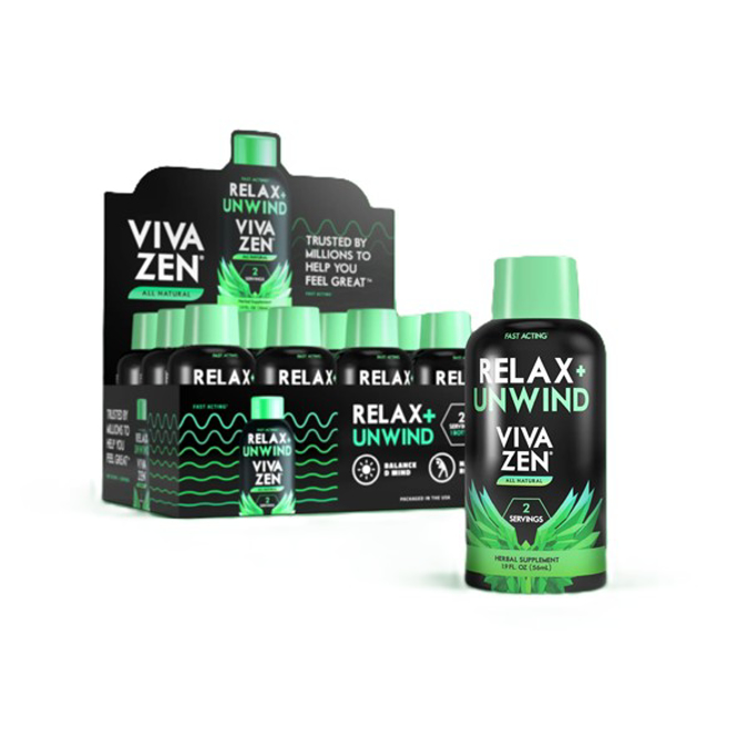 Picture of VIVA ZEN STRESS RELIEF 12CT SHOTS