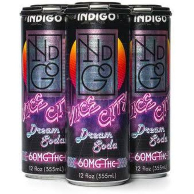 Picture of INDIGO THC SETLZER 60MG 4CT - VICE CITY